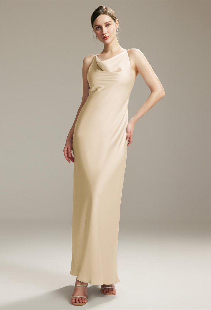 AW Jania Champagne  Dresses